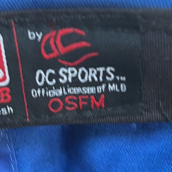 MLB New York Mets baseball cap. Blue w/orange NY logo appliqué. One size. - Picture 8 of 8